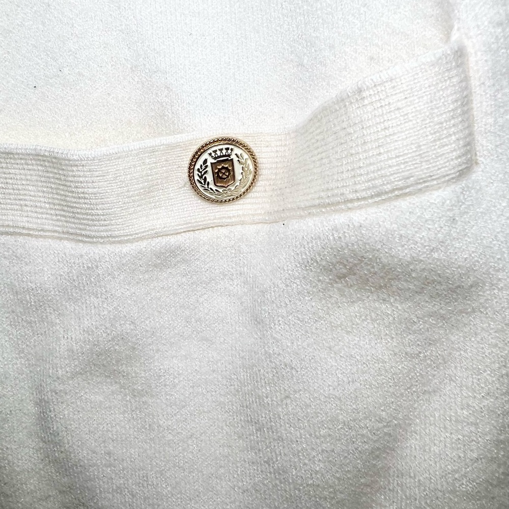 Express Padded Shoulder Button Pocket Cardigan - image 3